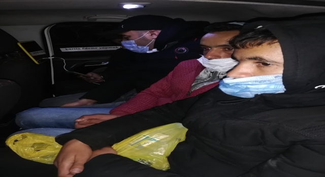 Kırklareli’nde 10 düzensiz göçmen yakalandı